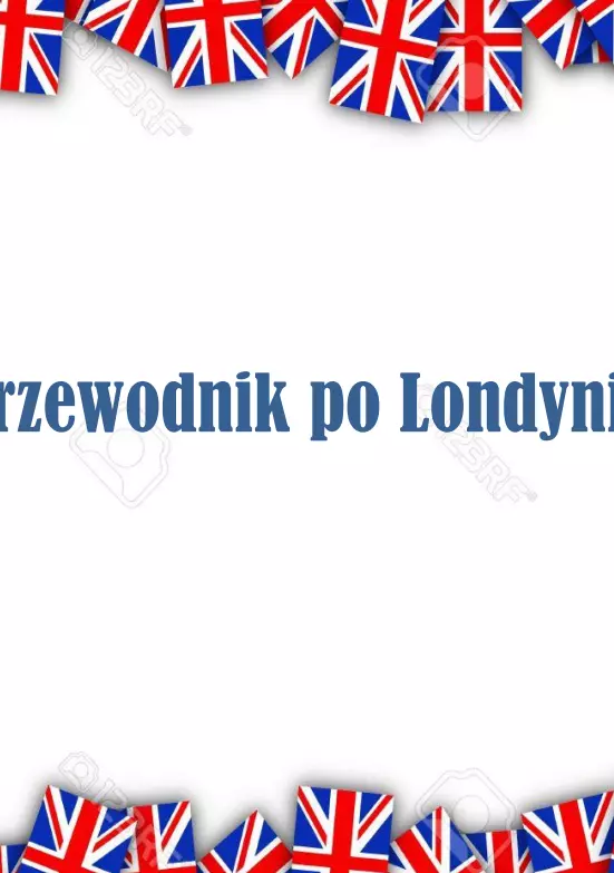 Londyn w 2 3 4 7 dni polski miniaturowy przewodnik empik pdf plan zwiedzania wycieczka mapa atrakcji Londynu
